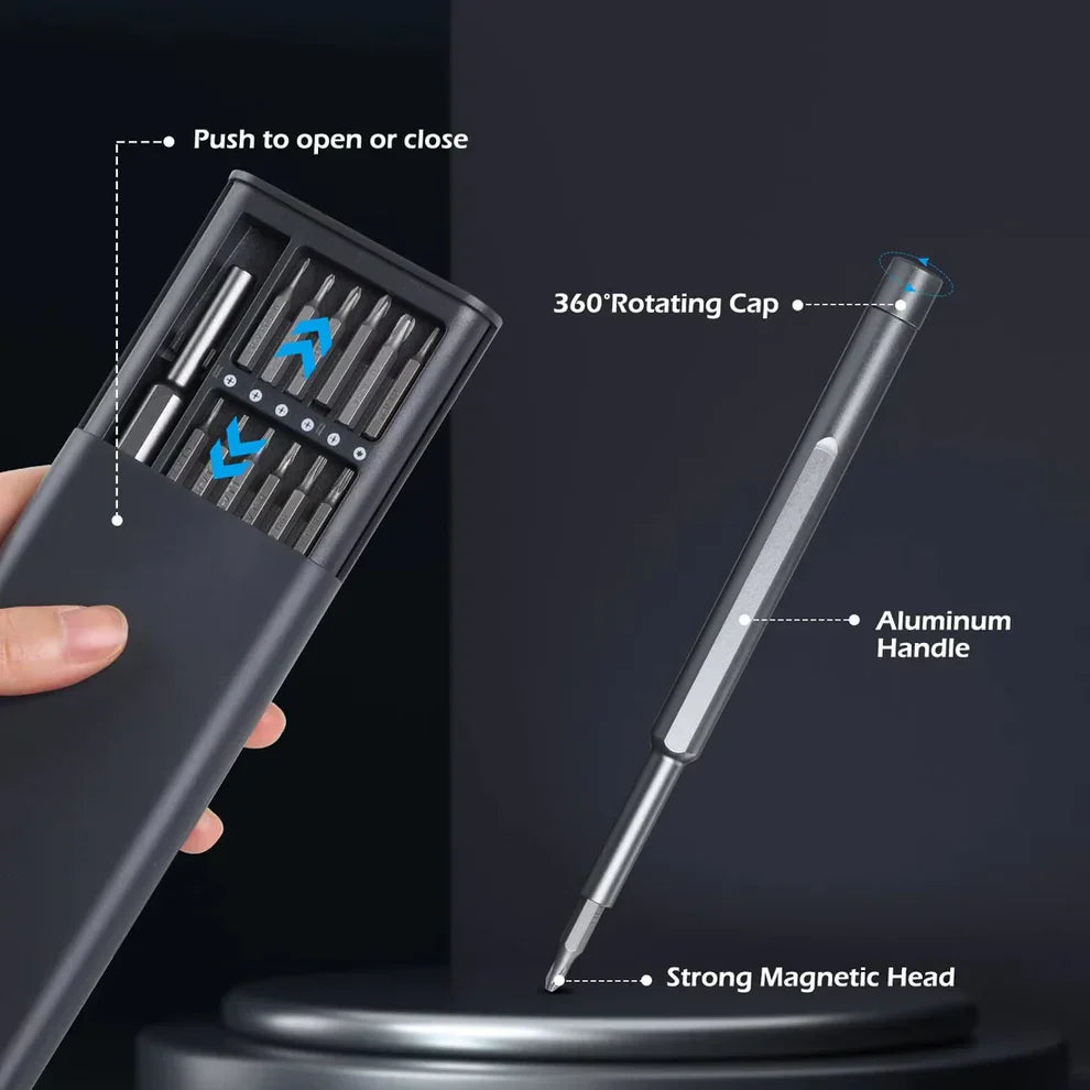 24 in 1 Magnetic Precision Screwdriver Set