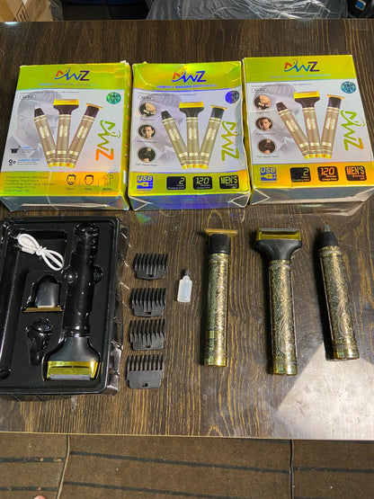Daling 3-in-1 Grooming Kit – Rechargeable Clipper + Trimmer
